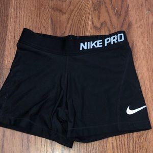 Black Nike Pro Shorts
